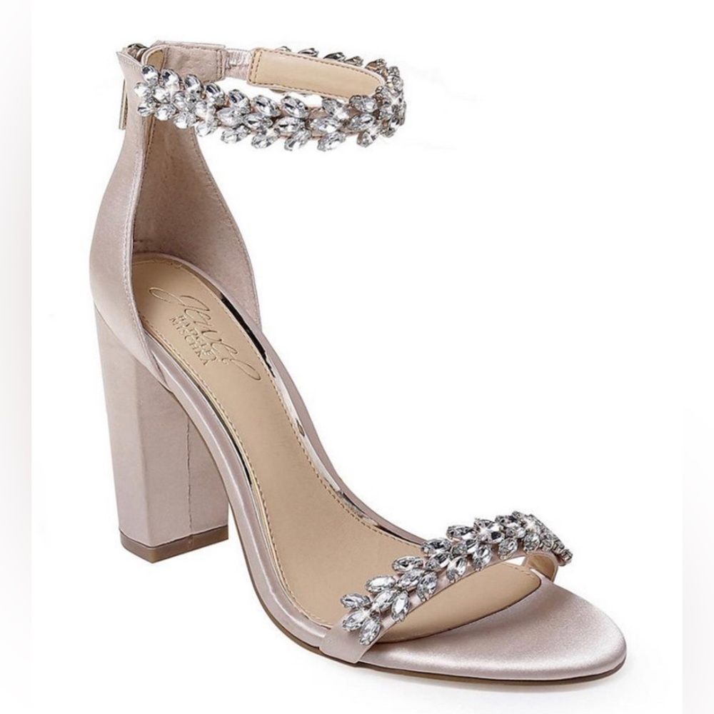 Jewel Badgley Mischka Mayra Block-Heel